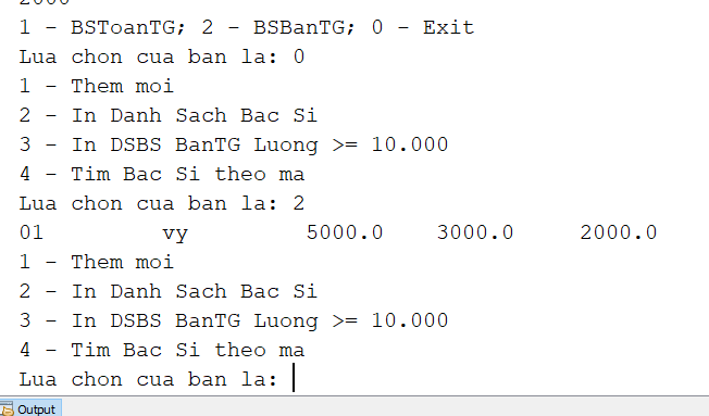 Java Quản Lý Lương Bác Sĩ,Code Quản Lý Lương Bác Sĩ,Source Quản Lý Lương Bác Sĩ,Quản Lý Lương Bác Sĩ